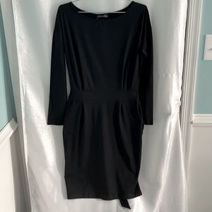 New Black long sleeve dress